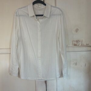 Classic White Men's Shirt